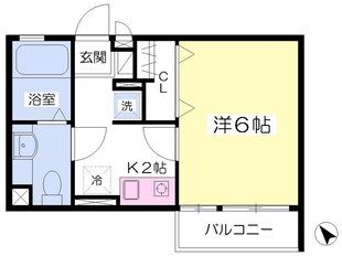 三ツ沢上町駅 徒歩7分 2階の物件間取画像